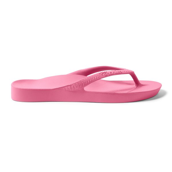 Arch Support Flip Flops - Classic - Hot Pink