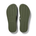 Arch Support Flip Flops - Classic - Olive