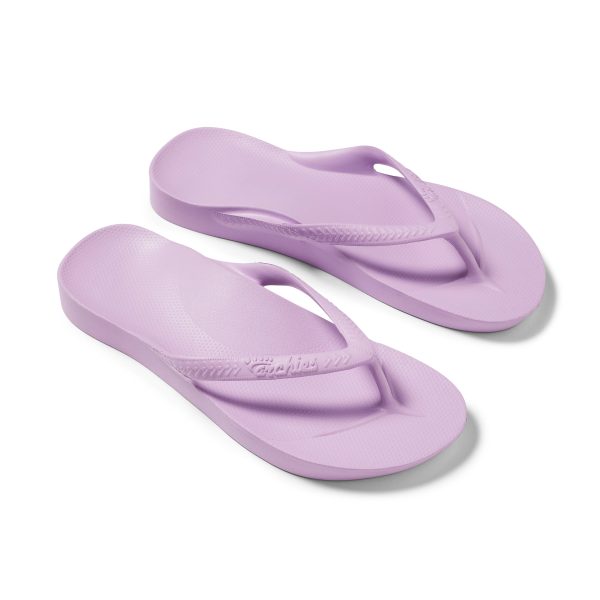 Arch Support Flip Flops - Classic - Lilac