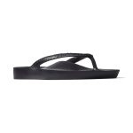 Arch Support Flip Flops - Classic - Black