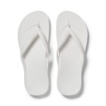 Arch Support Flip Flops - Classic - White