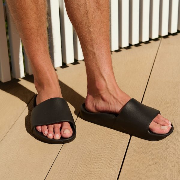 Arch Support Slides - Classic - Black